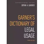 GARNER’S DICTIONARY OF LEGAL USAGE