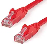 StarTech.com N6PATC5MRD Cat6 Snagless Gigabit RJ45 Patch Cable, Red, 5 Meter