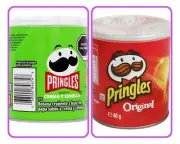 BOTANA PAPAS PRINGLES SABOR CEBOLLA CREMA Y ORIGINALES 2 PIEZAS 40 GR CADA UNA