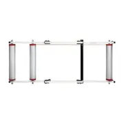 Spector Adjustable Bike Roller Bicycle Trainer Stand White Indoor Exercise