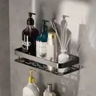 Aluminium Alloy Bath Shower Caddy Corner Storage Shelf Holder Rack Organiser AU