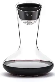 Ullo Wine Purifier with Hand Blown Decanter and 6 Selective Sulfite White