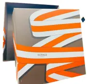 Terre D'Hermes Empty Multicolor Gift Box BROWN/ORANGE