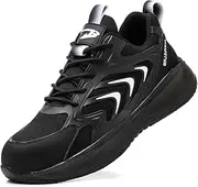 [Dressnu] Safety Shoes Steel Head Women's Labor Insurance Shoes Anti-Smash Comfortable