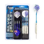 Formula Sports Silver Bullet Nickel Plated Brass Dart Gift Pack - 21G