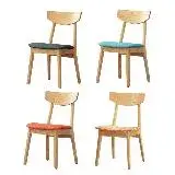 在飛比找遠傳friDay購物優惠-MUNA 家居 854型橡木實木餐椅/共四款(餐椅 椅子 休