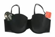 Women's Spanx Up For Anything Strapless Underwire Bra Black Size 36DD L118601