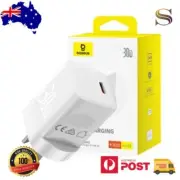 Baseus GaN5 Mini Fast Charger 1C 30W-Moon White