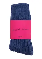 The Elder Statesman Yosemite Cashmere Socks - Blue ONE SIZE