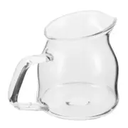 Glass Milk Jug Frothing Pitcher Small Dispenser Coffee Mug