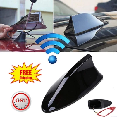 Universal Auto Car Roof Shark Fin Antenna Radio AM FM Signal Aerial Accessories