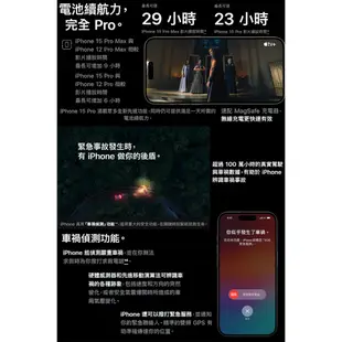 Apple iPhone 15 Pro 6.1吋智慧型手機~送MK無線充電殺菌盒+MK30W旅充頭 [ee7-1]