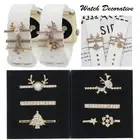 Smart Watch Silicone Metal Watch Decorative Charms For Apple Watch Band