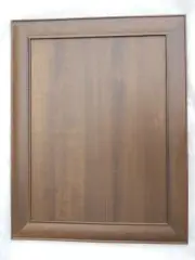13 X 13 SABLE WALNUT MDF FLAT PANEL PORTRAIT FRAME DOOR KITCHEN CABINET CUPBOARD
