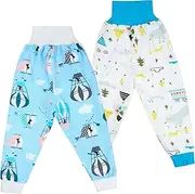 MooMoo Baby Diaper Pants for Potty Training Leakproof Toddler Training Underwear for Baby Girl Boy 2-9T