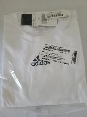 Adidas Womens Climalite Creator Long Sleeve Small Shirt White Brand New