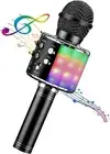 Karaoke Microphone Speaker Wireless Bluetooth Portable Handheld Mic Player Black