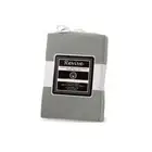 Revive Silver 100% Cotton Jersey Super Soft Fitted Sheet Combo Set King Single 3