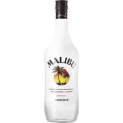 Malibu White Rum with Coconut 1L Bottle