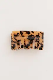 Brown Tortoiseshell Hair Claw Clip