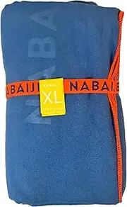 Decathlon Ultra Compact Microfibre Towel Size XL 110 x 175cm Unique Size Petrol Blue