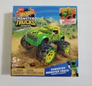 Mega Construx Hot Wheels: (2021) 69pc GUNKSTER Monster Truck COLLECTIBLE