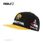 2024 VISMA - LEASE A BIKE Pro Team Snapback Podium Cap by AGU : Flat Brim