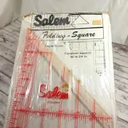 Vintage Salem Folding-Square Ruler Quilting Sewing 24x6" Made in USA