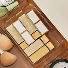 Cosmetics Storage Box Transparent Light Luxury Drawer Separation Drawer Type Sto
