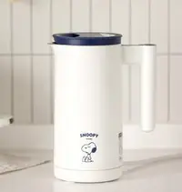 在飛比找Yahoo!奇摩拍賣優惠-韓國 史努比snoopy電水壺燒水壺熱水壺小容量隨手辦公室禮