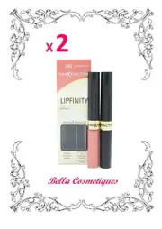 Bulk 2 x Max Factor Lipfinity Lip Colour 340 Essential Natural “Boxed”