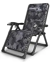 Zero Gravity Lounge Chair, Zero Gravity Chair Adjustable Zero Gravity Chair Portable Lounge Chair Comfortable Breathable Textilene Fabric for Garden Outdoor Max Load 150KG Lounge Chair Comfortable