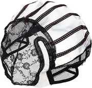 Elegant Lace Tape Mesh Hat Wig Caps for Women Stretchable Decorative Wig Net Fashionable Beauty Salon Tool