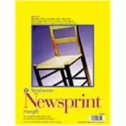 Strathmore 307-18 Newsprint Pads 18 X 24 In. Smooth 50 Sheet
