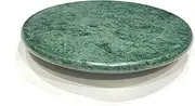 VINAYAK CRAFTERS Marble Roti Maker/Chakla/Rolling Board (9 in, Green Chakla 9 Inch)