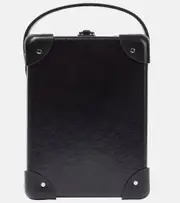 [Globe-Trotter] Globe-Trotter Centenary leather-trimmed watch case One Size black