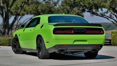 Dodge Challenger SRT Hellcat Style Trunk Spoiler Matte Black 2015 - 2020