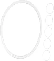 Parliky Pcs Replacement Lid Seals Rings o Shaped Resealable Lid Gaskets for Tumblers Silicone Cup Sealing Rings Bottle Sealing Tool