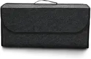Car Boot Organiser Car Trunk Organizer Bag Foldable Stowing Tidying Storage Box Fit For Dacia Duster Logan Sandero Lodgy Dokker Stepway(Gray,Large)