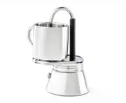 GSI Mini Espresso Maker w/ Cup - Grey/Stainless Steel