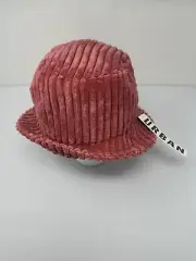 URBAN OUTFITTERS UO Wide Brim Dusty Rose Corduroy Bucket Hat Women's Men’s