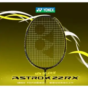 【Yonex 優乃克】極輕攻擊拍🗡 Astrox 22RX 羽球拍 AX22 AX22RX 天斧 YY羽球拍 碳纖維球拍