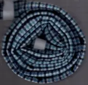 insulating CPAP BiPAP hose cover for 6-9 foot polyester blue plaid wool