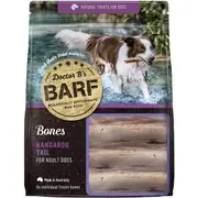 Doctor B's Barf Frozen Kangaroo Tail Bones Adult Dog Treats 6 pack