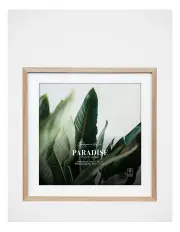 [Cooper & Co] Premium Paradise Wooden Photo Frame in Natural