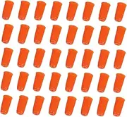 FOYTOKI 100Pcs Eyelash Glue Replacement Tips Glue Bottle Nozzle for Easy Application and Clog Prevention for Home Beauty Salon Eyelash Extensions