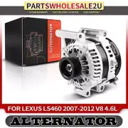 Alternator for Lexus LS460 2007-2012 V8 4.6L 180 Amp/ 12 Volt Clockwise 6-Groove (for: Lexus)