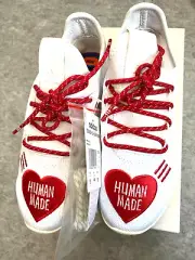 Adidas Human Made Pharrell Williams NMD White/Red Sz 4.5 100% authentic NEW