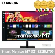 SAMSUNG Smart Monitor M7 32" S32BM700 with Streaming TV and Remote Control