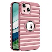 For Iphone 15 Hollow Heat Dissipation Magsafe Magnetic Pc Phone Case